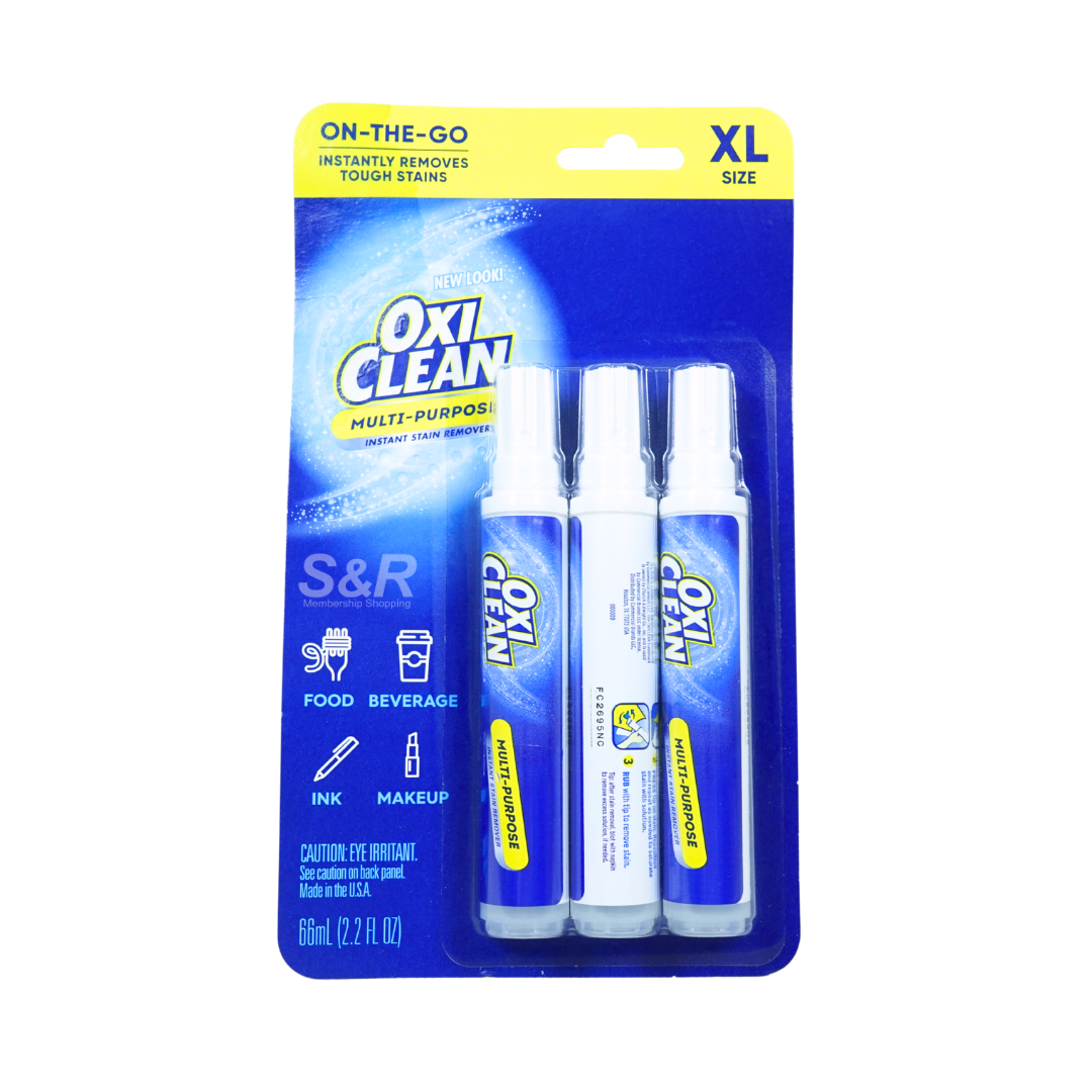 OxiClean Multi-Purpose Instant Stain Remover 3 x 66mL